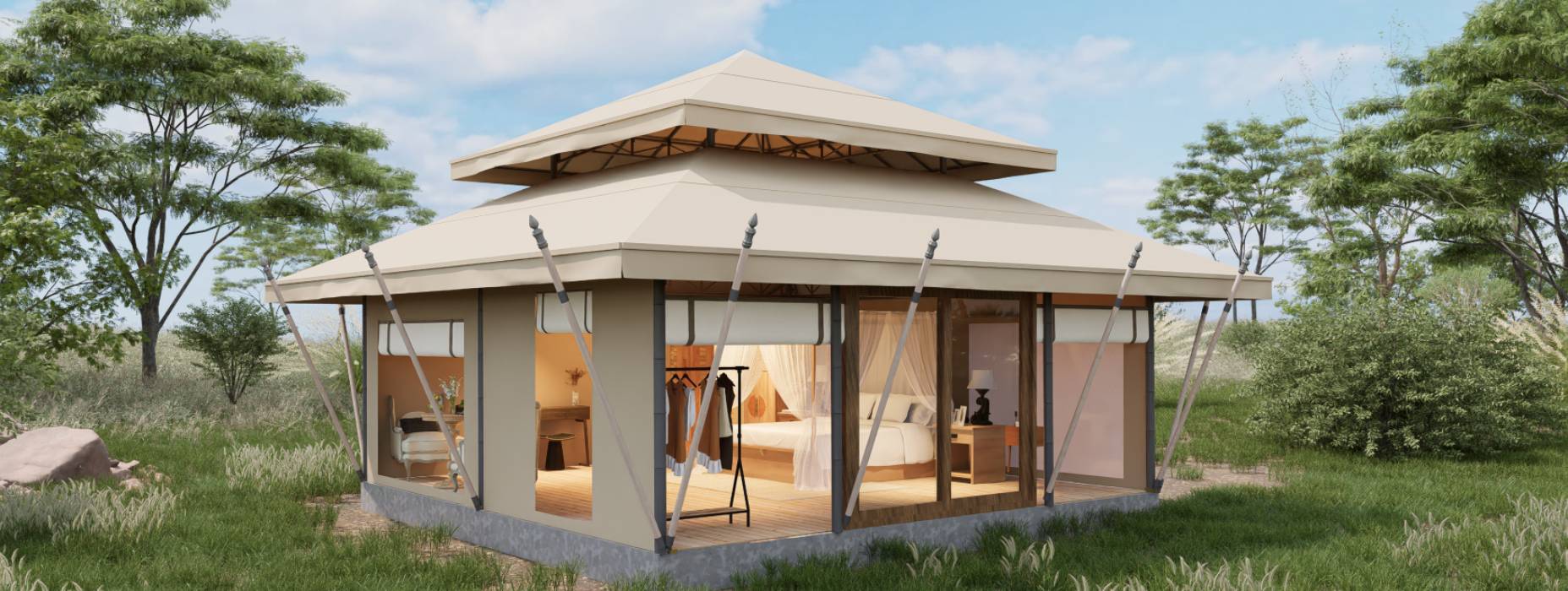 新会区户外野奢帐篷